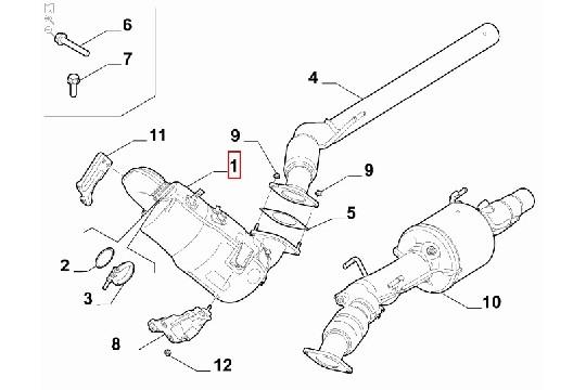 FIAT GROUP - 1398664080 - KATALYSATOR