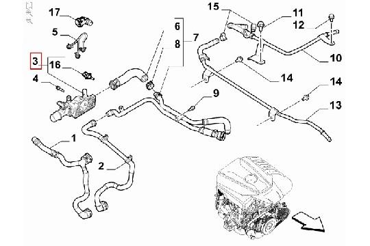 undefined FIAT GROUP - THERMOSTAAT - 46338164 