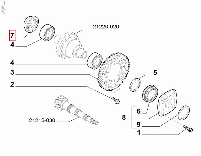 FIAT GROUP - SEALING GASKET - 46343254