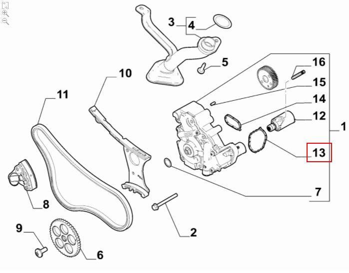 FIAT GROUP - 50053601 - DICHTUNG
