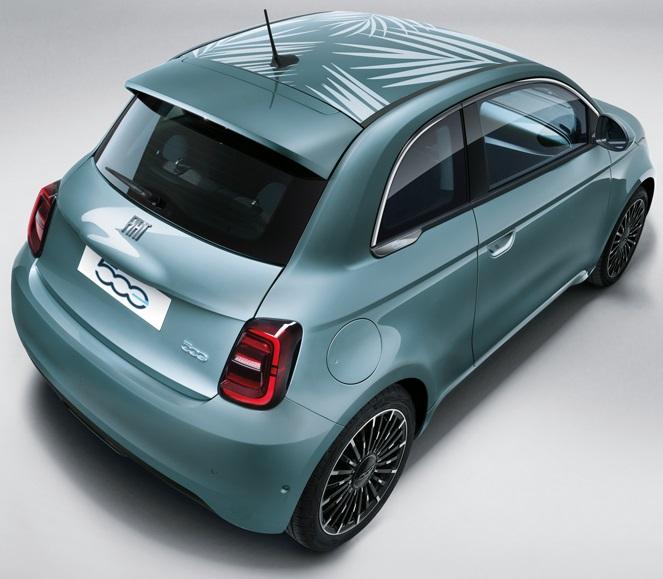 undefined FIAT GROUP - DAKSTICKER BLADEREN 500E - 50290304 