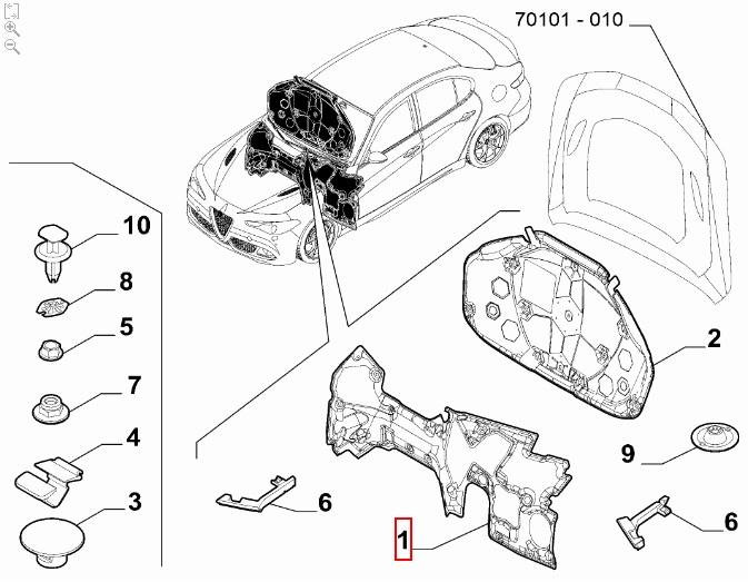 FIAT GROUP - LINING - 50577517