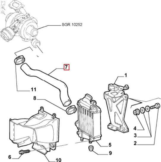 FIAT GROUP - FLEX SLEEVE - 51709470
