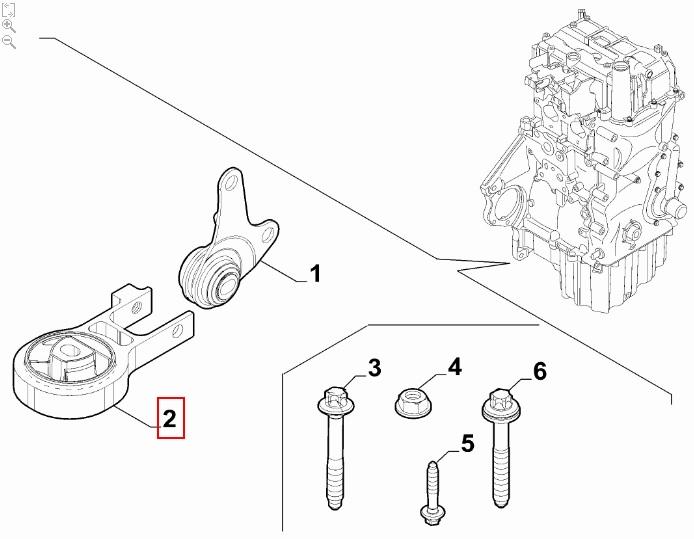 undefined FIAT GROUP - SPOORSTANG - 51937189 