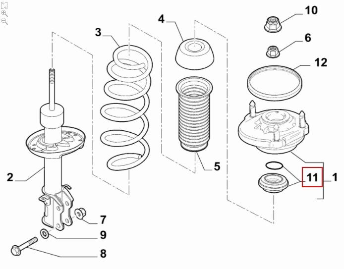 FIAT GROUP - BEARING - 52023100