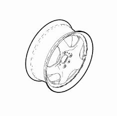 FIAT GROUP - VELG STAAL 6JX15 4X98 - 52140517