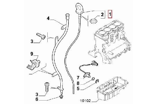 undefined FIAT GROUP - METER - 55227518 