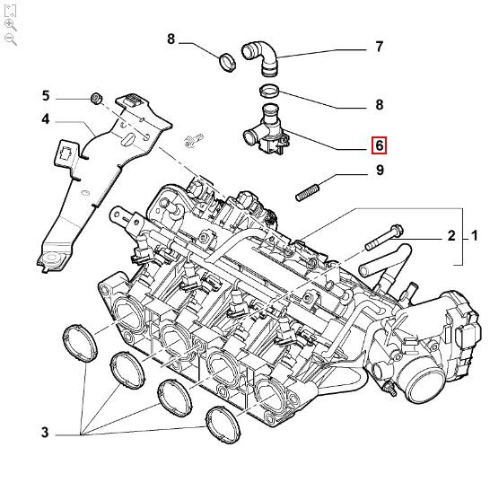 FIAT GROUP - 55257853 - STEUERVENTIL