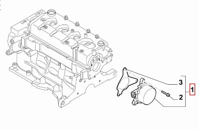 FIAT GROUP - POMPE À VIDE - 55270032