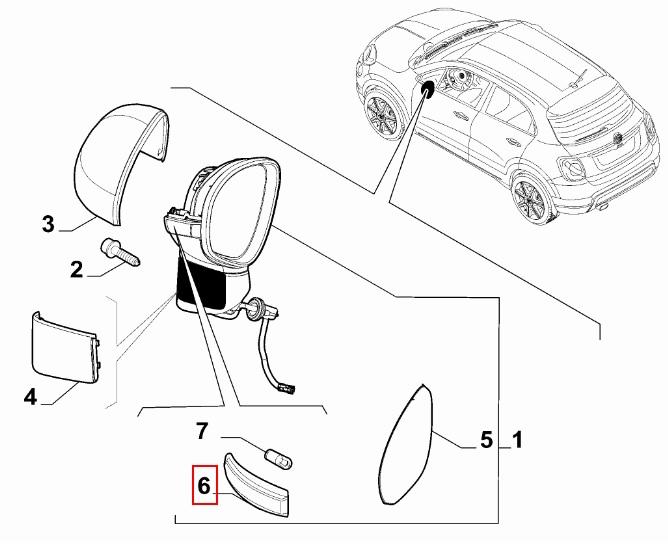 FIAT GROUP - CLIGNOTANT - 6000626048