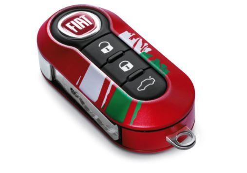 FIAT GROUP - FIAT 500 JEU DE COQUES DE CLE ROSSO ITALIA - 71805964