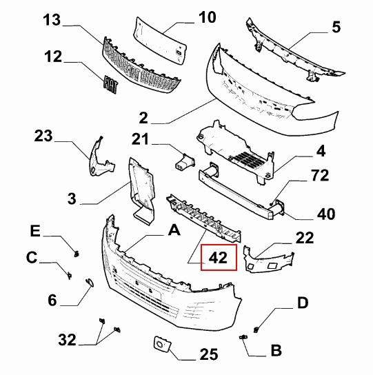 PSA - ABSORBEUR P - 9811839880