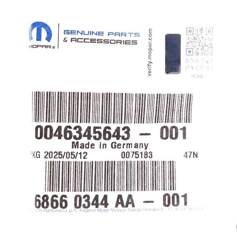 Front FIAT GROUP - 46345643 - SCHLAUCH