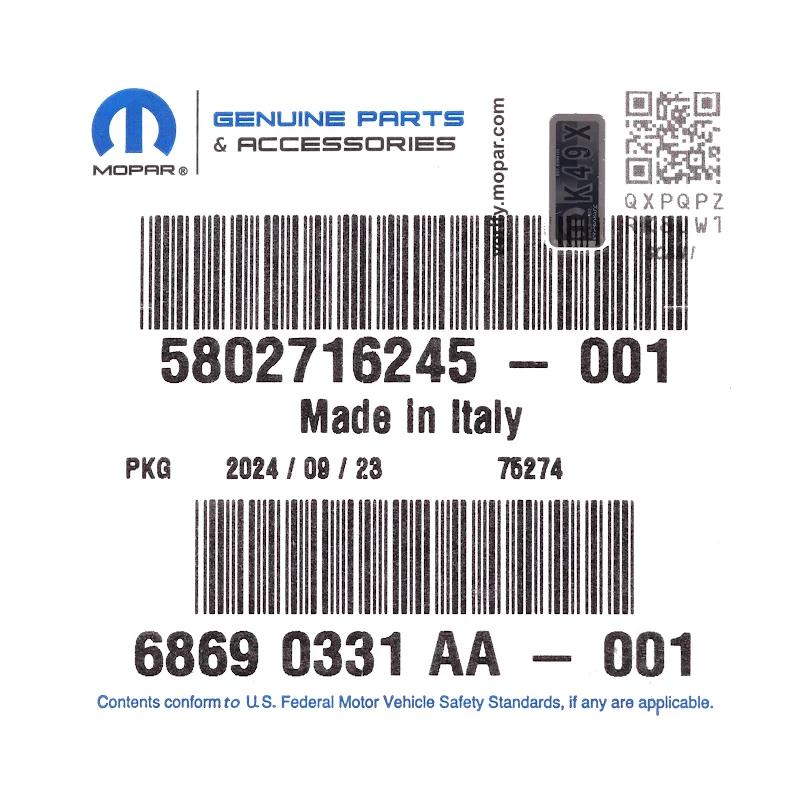 Front FIAT GROUP - FIXED TIGHTENER - 5802716245