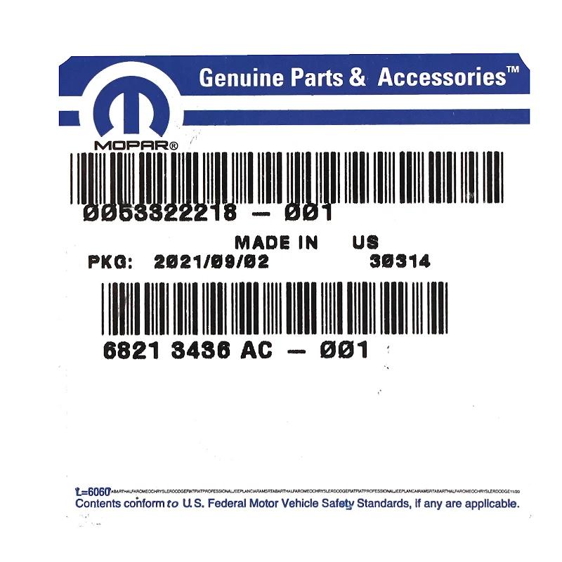 Front FIAT GROUP - BEUGEL - K68213436AC 