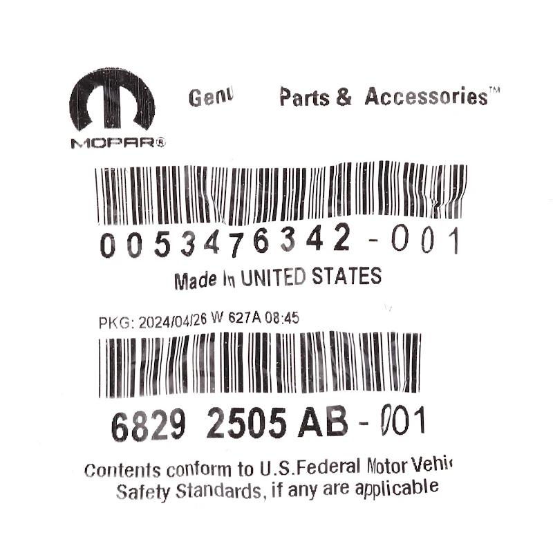 Front FIAT GROUP - MAKE MEDALLION - K68292505AB
