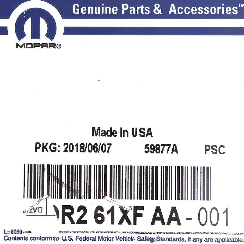 Front FIAT GROUP - ADHESIVE TAPE - K6DR261XFAA