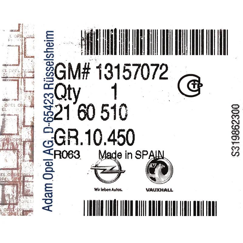 Front GENERAL MOTORS - 13157072 -