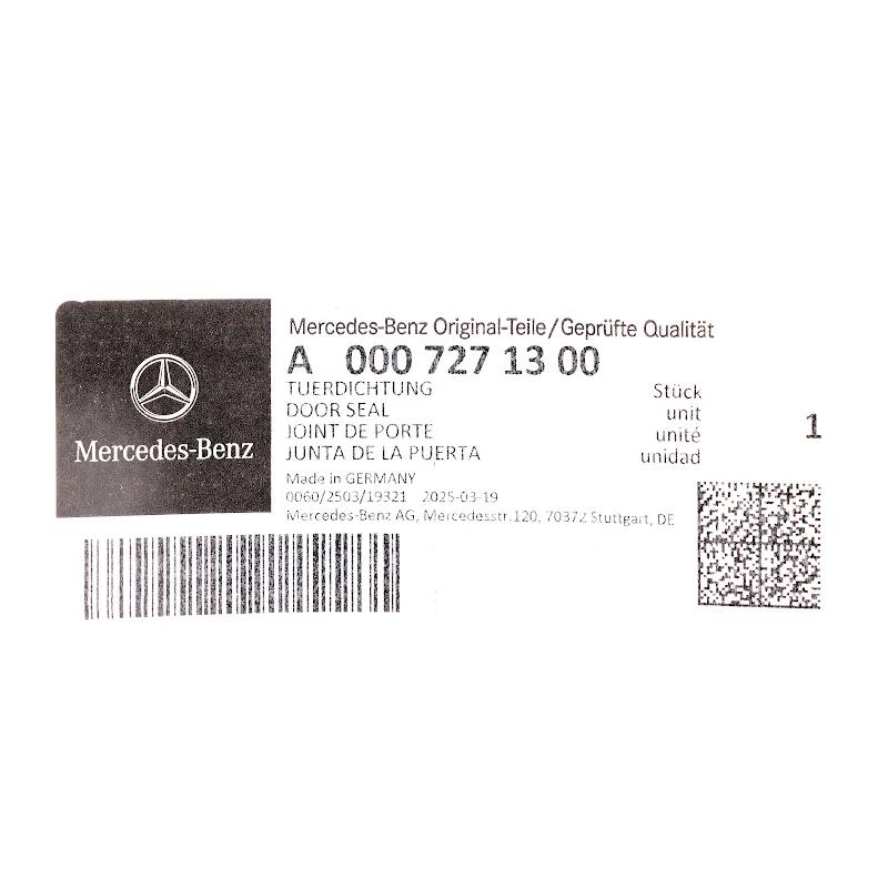 Front MERCEDES - INTERIEURAFDEKKING / LIJST - A0007271300