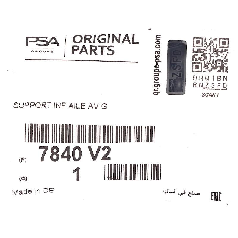 Front PSA - SUPPORT AI - 7840V2