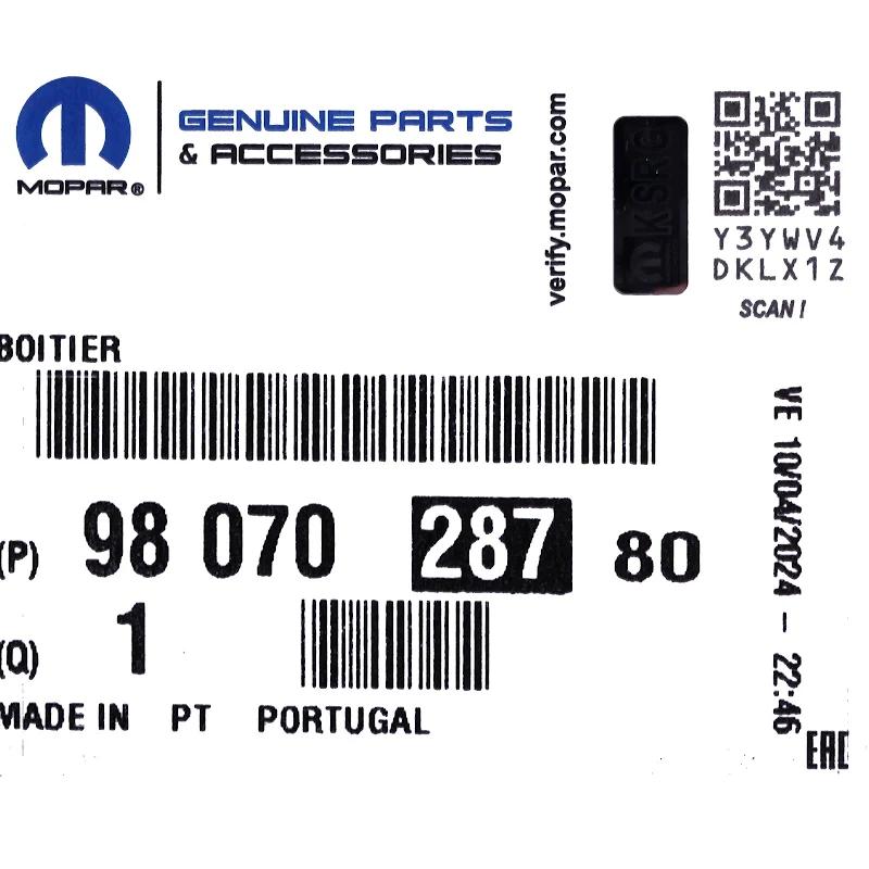 Front PSA - mistachterlicht L (in achterbumper) - 9811982980