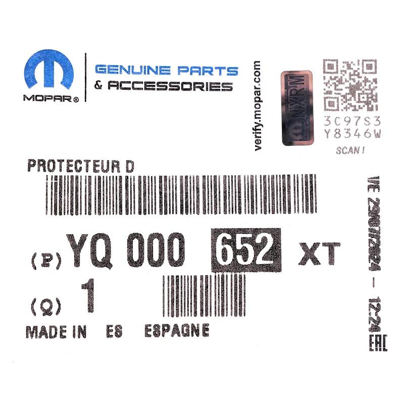 Front PSA - BESCHERMING - YQ000652XT