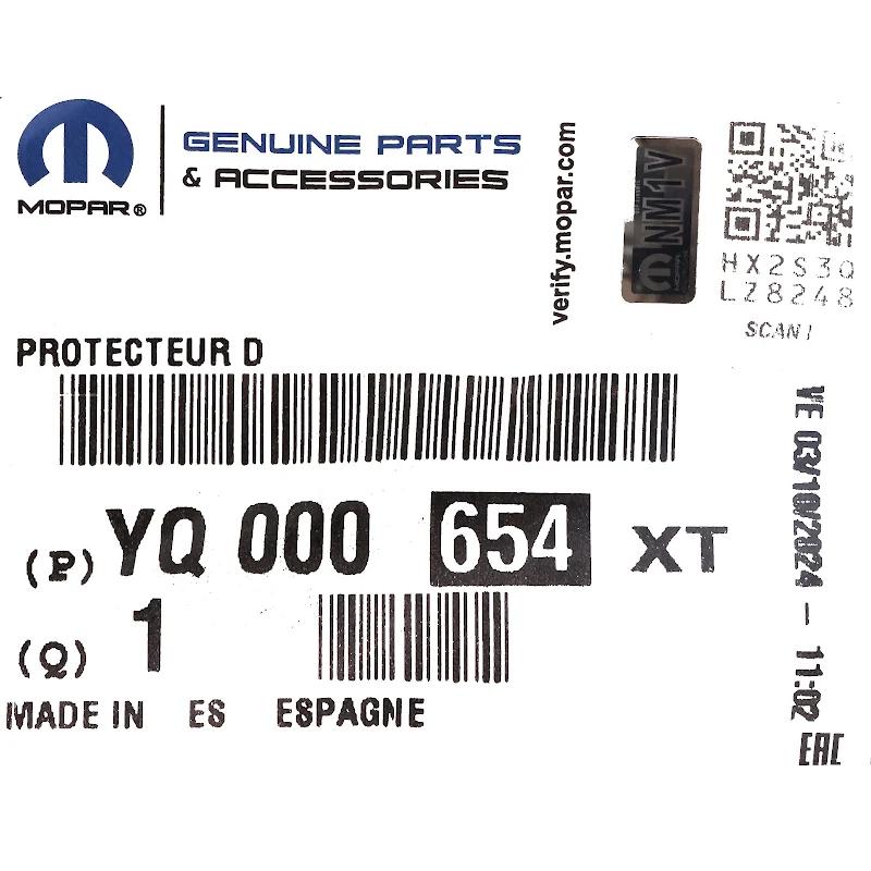 Front PSA - WING PROTECTOR RH - YQ000654XT