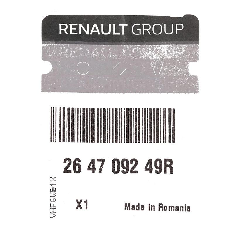 Front DACIA/RENAULT - BINNENVERLICHTING - 264709249R 