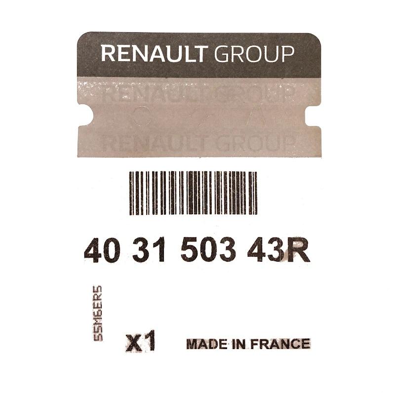 Front RENAULT DACIA - 403150343R - DECKEL HUB 16 TRAPPEU