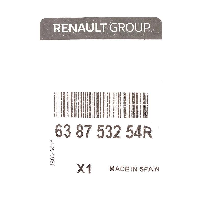 Front RENAULT DACIA - 638753254R - ZIERLEISTE VORNE LINKS KOTFLÜGEL