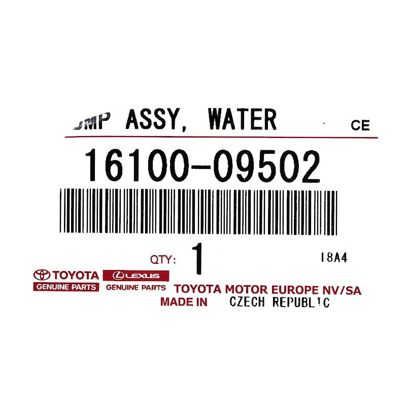 Front TOYOTA - 1610009502 - WASSERPUMPE-KOMPLETT