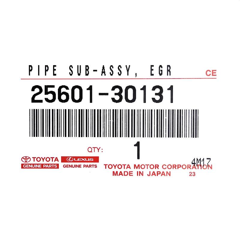 Front TOYOTA - EGR COOLER - 2560130131