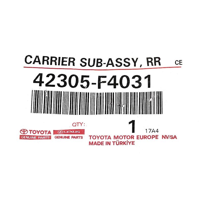 Front TOYOTA - PORTE-MOYEU AR - 42305F4031