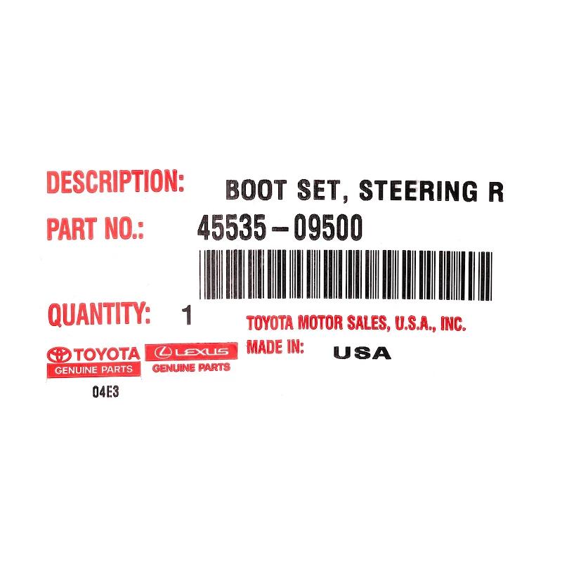 Front TOYOTA - SOUFFLET - 4553509500