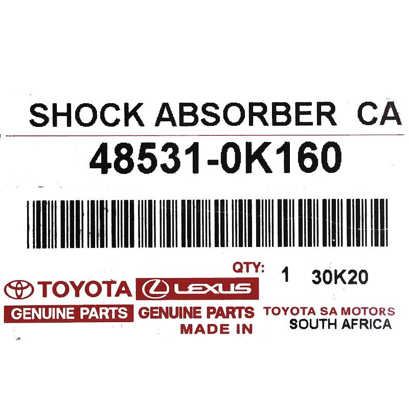 Front TOYOTA - ENS. D'AMORTISS - 485310K160
