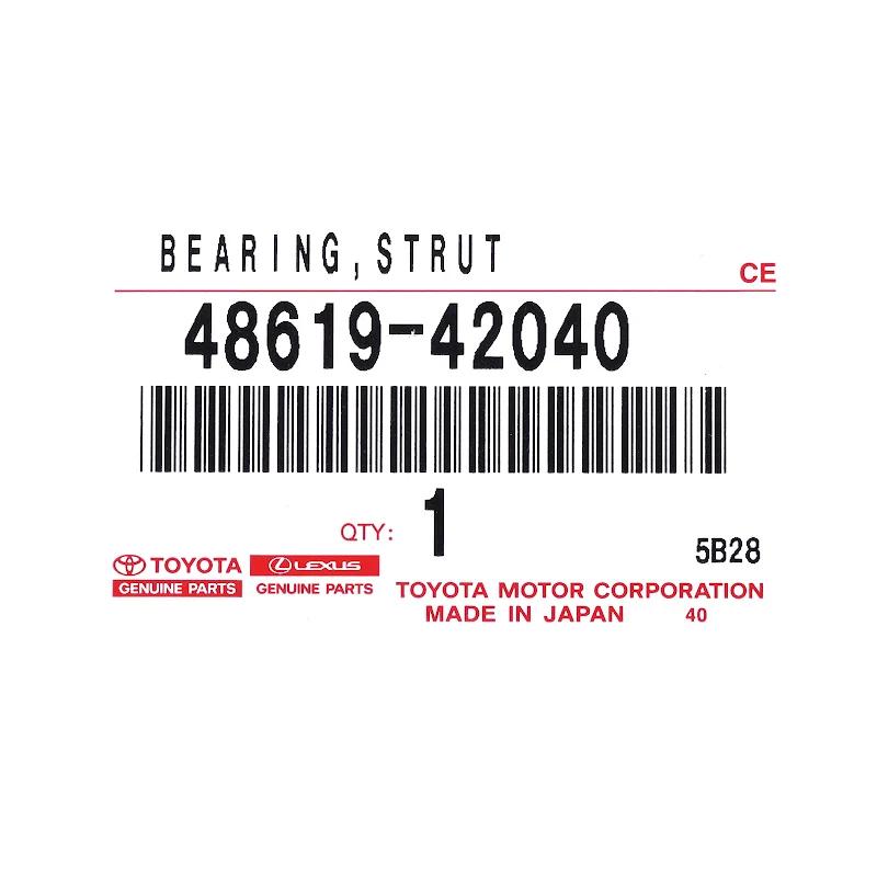 Front TOYOTA - 4861942040 - Absorber assy, shock, rea
