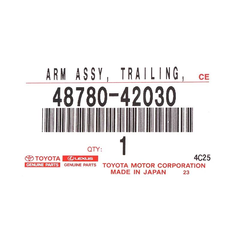 Front TOYOTA - BRAS DE SUSPENSION ARRIERE - 4878042030