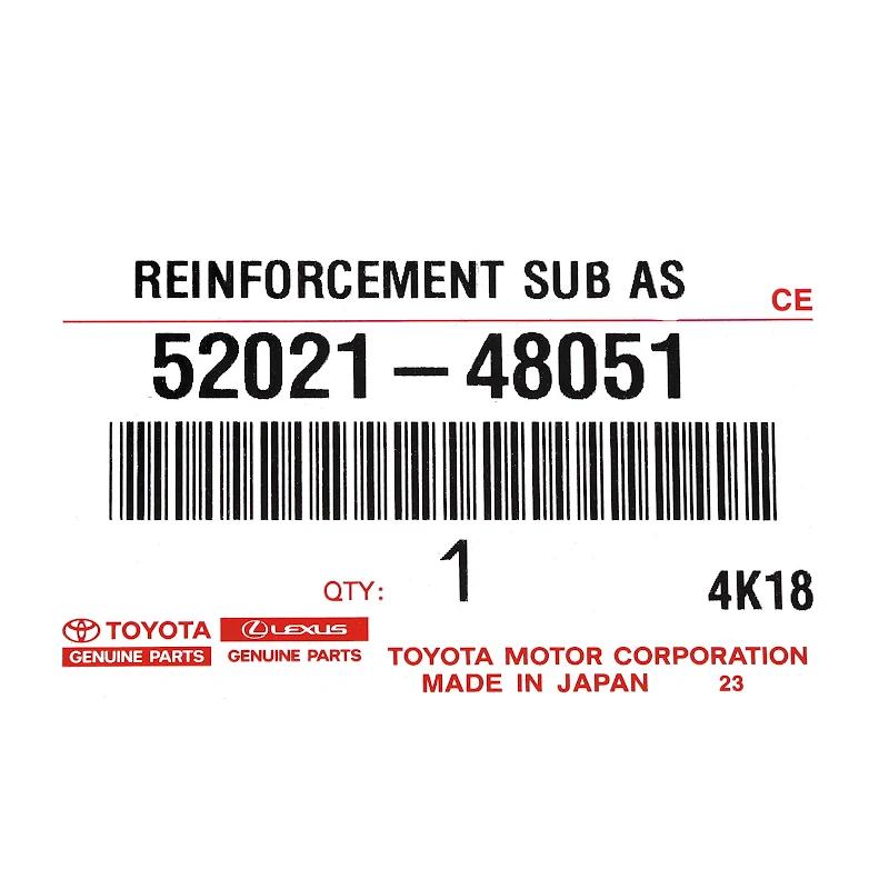 Front TOYOTA - 5202148051 - VERSTEIFUNG/STOSSFÄN