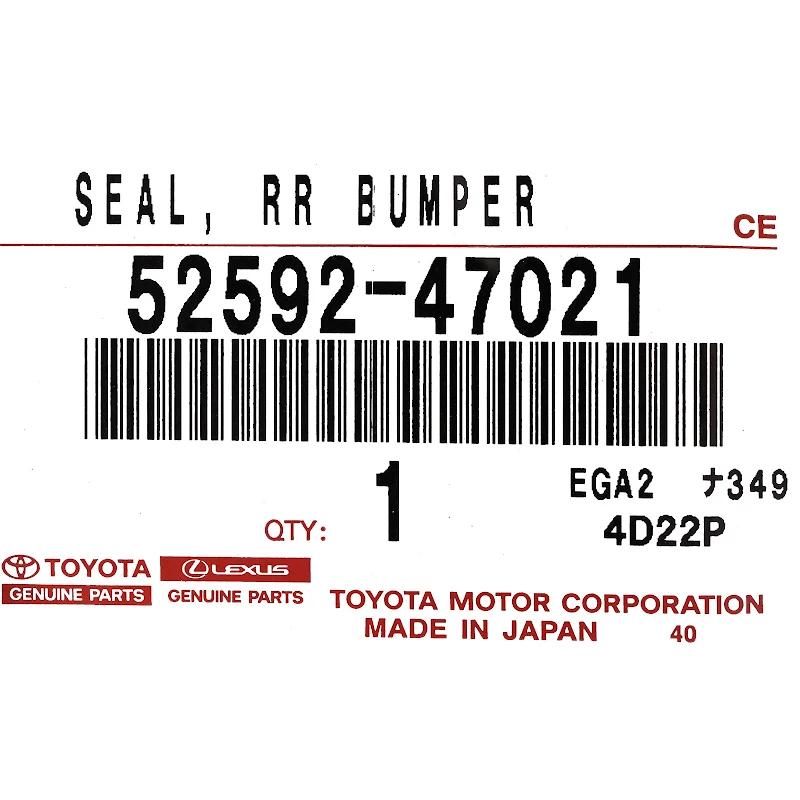 Front TOYOTA - SEAL, RR BUMPER - 5259247021