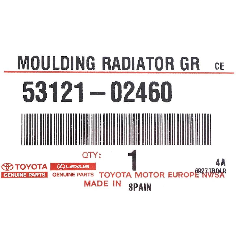 Front TOYOTA - 5312102460 - ABSCHLUSSBLECH