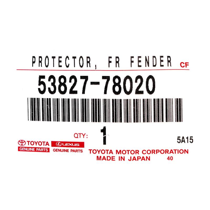 Front TOYOTA - 5382778020 - KANTENSCHUTZ