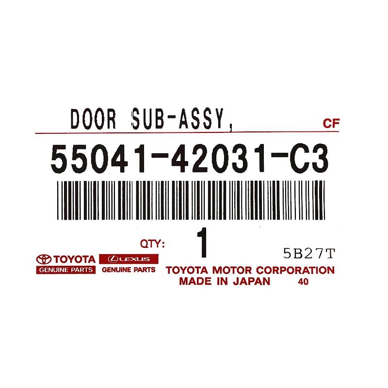 Front TOYOTA - DEUR SUB-ASSEMBLAGE - 5504142031C3