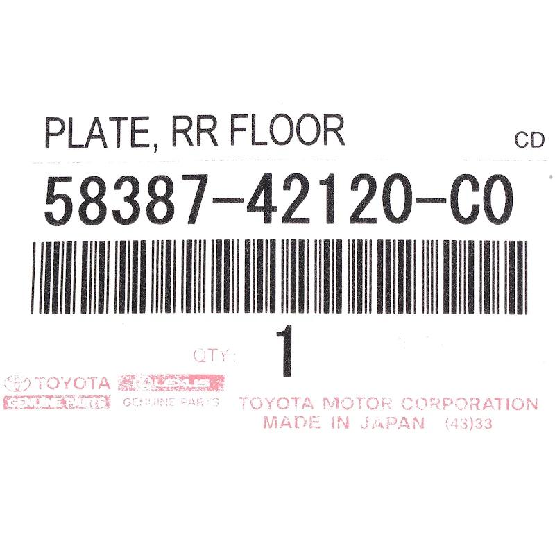 Front TOYOTA - CARROSSERIE - 5838742120C0