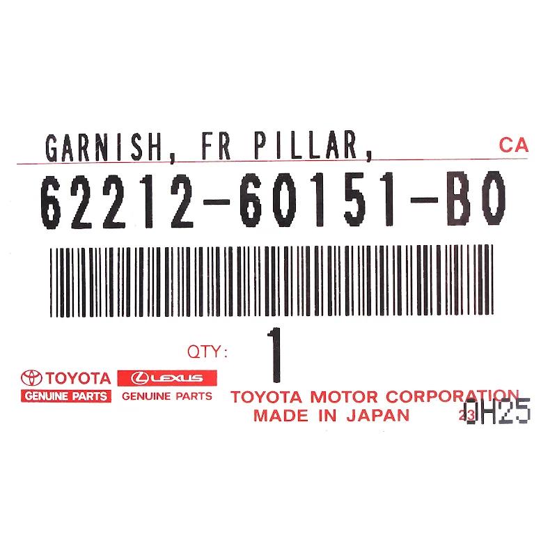 Front TOYOTA - GARNITURE - 6221260151B0