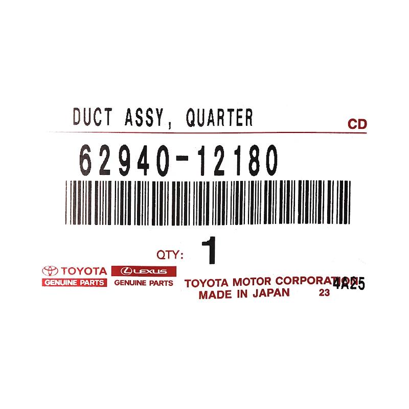 Front TOYOTA - 6294074020 - Luftführung