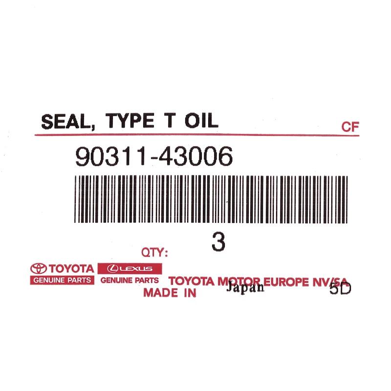 Front TOYOTA - 9031143006 - Wellendichtring