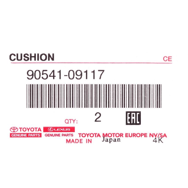 Front TOYOTA - RUBBER - 9054109117