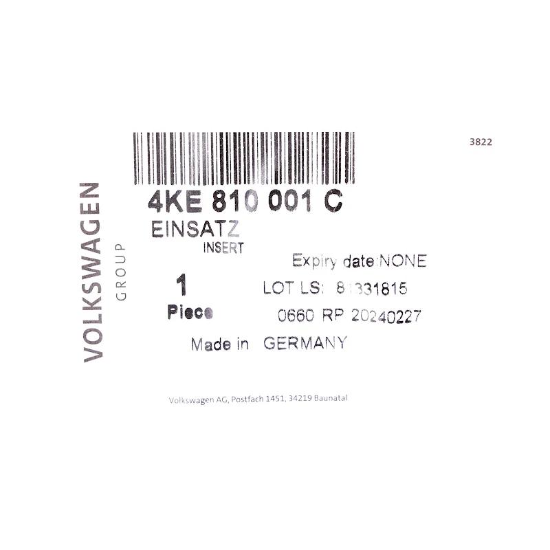 Front VAG - INSERT - 4KE810001C