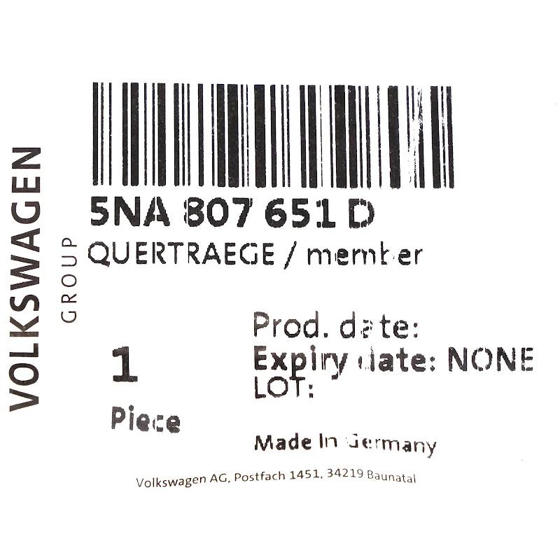 Front VAG - CROSS MEMBER - 5NA807651D