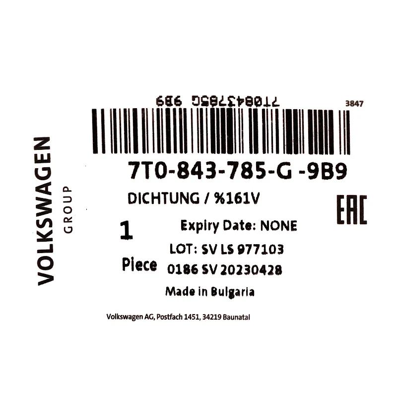 Front VAG - 7T0843785G9B9 - DICHTUNG